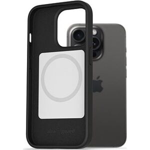 AlzaGuard Magsafe Silicone Case na iPhone 15 Pro Max čierny