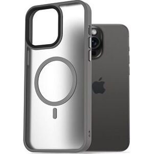 AlzaGuard Matte Case Compatible with Magsafe pre iPhone 15 Pro Max sivý