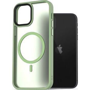AlzaGuard Matte Case Compatible with Magsafe pre iPhone 11 zelený