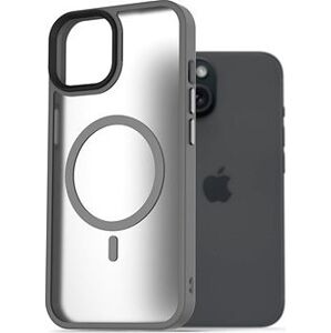 AlzaGuard Matte Case Compatible with Magsafe pre iPhone 15 Plus sivý