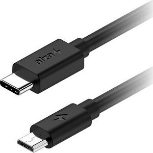 AlzaPower Core USB-C to Micro USB 2.0 0.5m čierny
