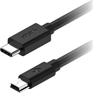 AlzaPower Core USB-C to Mini USB 2.0 2A 0.5m čierny