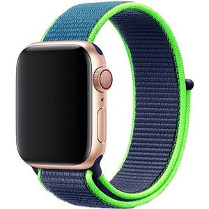 Eternico Airy na Apple Watch 38 mm/40 mm/41 mm Night Blue and Green edge