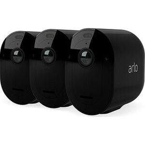 Arlo Pro 5 Outdoor Security Camera – (3 ks) – Čierna