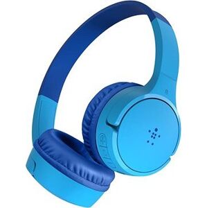 Belkin Soundform Mini – Wireless On-Ear Headphones for Kids – modrá