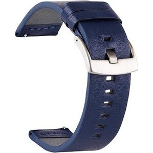 BStrap Fine Leather Universal Quick Release 22mm, blue