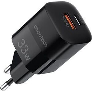 ChoeTech PD33w A + C wall charger (black)