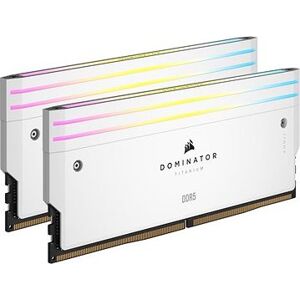 Corsair 32 GB KIT DDR5 6 400MT/s CL32 Dominator Titanium White XMP