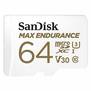 SanDisk microSDXC 64GB Max Endurance + SD adaptér