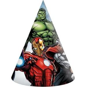 GoDan Papírové kloboučky Avengers 6 ks