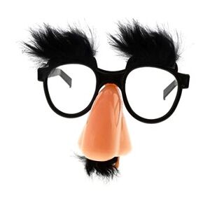 Párty okuliare Profesor Čierne s fúzami