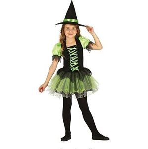 GUIRCA Dětský kostým čarodějnice - vel. 7 - 9 let