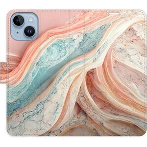 iSaprio flip pouzdro Colour Marble pro iPhone 14