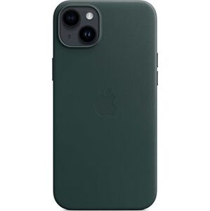 Apple iPhone 14 Plus Kožený kryt s MagSafe píniovo zelený