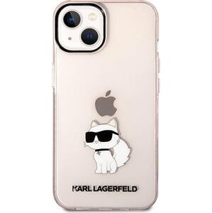 Karl Lagerfeld IML Choupette NFT Zadný Kryt pre iPhone 14 Plus Pink