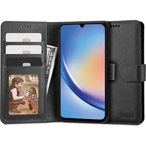 Tech-Protect Wallet knižkové puzdro na Samsung Galaxy A34 5G, čierne