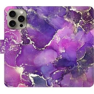 iSaprio Purple Marble pro iPhone 15 Pro Max