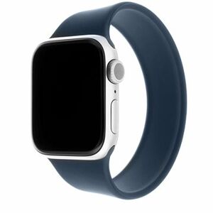 FIXED Elastic Silicone Strap pre Apple Watch 42/44/45/Ultra 49mm veľkosť L modrý