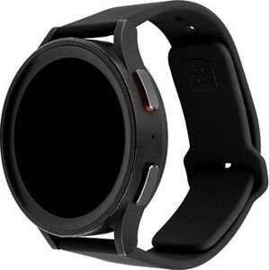 FIXED Silicone Sporty Strap s Quick Release 22mm pro smartwatch černý