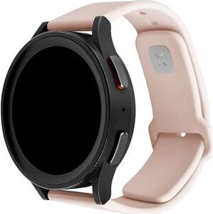 FIXED Silicone Sporty Strap s Quick Release 22mm pro smartwatch růžový