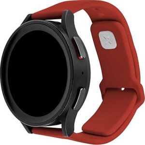 FIXED Silicone Sporty Strap s Quick Release 22mm pro smartwatch červený