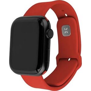 FIXED Silicone Sporty Strap pro Apple Watch 38/40/41mm červený