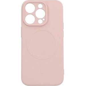 TopQ Kryt iPhone 14 Pro s MagSafe svetlo ružový 85063