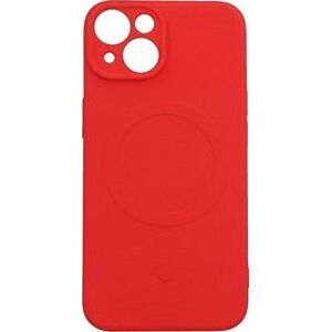 TopQ Kryt iPhone 14 s MagSafe červený 85024