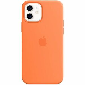 Apple iPhone 12 Mini Silikónový kryt s MagSafe kumkvatovo oranžový