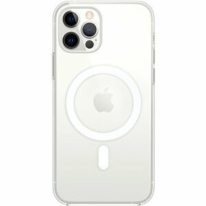 Apple iPhone 12 a 12 Pro Silikónový kryt s MagSafe priehľadný