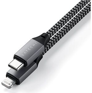 Satechi USB-C to Lightning Short Cable 25 cm – Space Grey