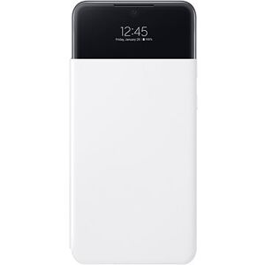 Samsung Galaxy A33 5G Flipové puzdro S View biele