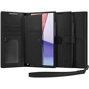 Spigen Wallet S Plus Black Samsung Galaxy S23 Ultra