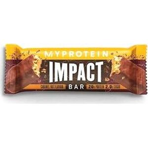 MyProtein Impact Proteín Bar 64 g, Karamel/Lieskový oriešok