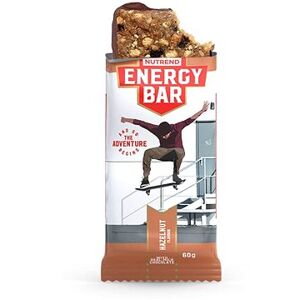 Nutrend Energy bar 60 g, lieskový orech