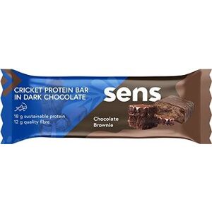 SENS Svrčková Proteínovka v tmavej čokoláde 60 g, čokoládové brownie