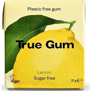 TRUE GUM žvýkačky bez cukru 21g s příchutí citronu
