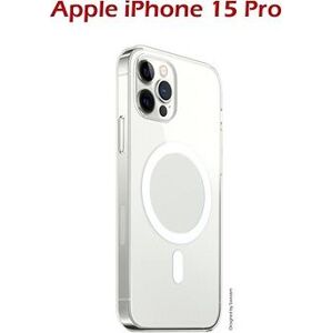 Swissten Clear Jelly MagStick na Apple iPhone 15 Pro/ transparentný