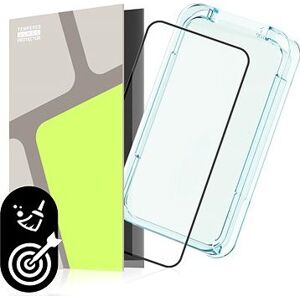Tempered Glass Protector pre iPhone 15 Plus – Case Friendly + samočistiaci inštalačný rámček