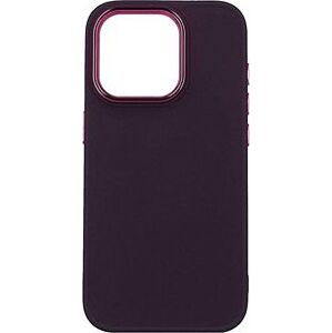 TopQ Kryt Frame iPhone 15 Pro fialový 105095