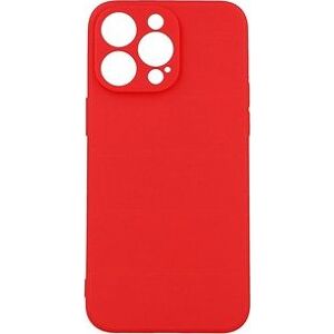 TopQ Kryt Pastel iPhone 15 Pro Max červený 111400