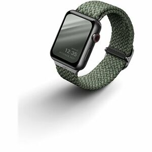 UNIQ Aspen Braided remienok pre Apple Watch 42/44/45/Ultra 49mm zelený