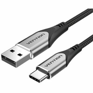 Vention Type-C (USB-C) <-> USB 2.0 Cable 3A Gray 2 m Aluminum Alloy Type
