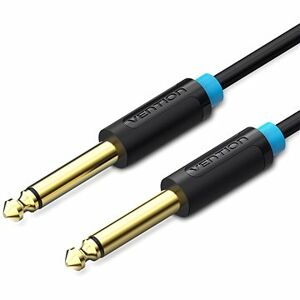 Vention 6,5 mm Jack Male to Male Audio Cable 1,5 m Black