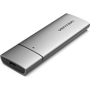 Vention M.2 NVMe SSD Enclosure (USB 3.1 Gen 2-C) Gray Aluminum Alloy Type
