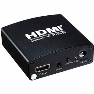 PremiumCord prevodník AV signálu a zvuku na HDMI
