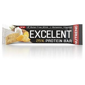 Nutrend EXCELENT protein bar, 85 g, jahodová torta